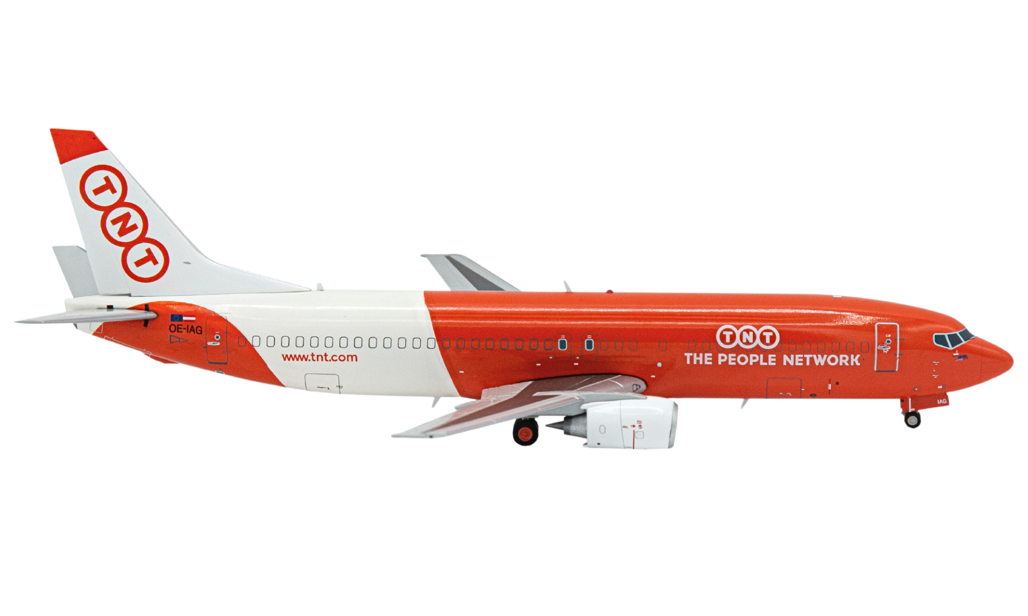 Maqueta Boeing B737-400SF OE-IAG TNT/ASL Airlines